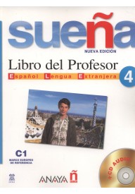 Suena 4 profesor + CD audio Nueva edicion - Suena Nuevo 1 ćwiczenia + CD audio poziom A1-A2 - Nowela - Do nauki języka hiszpańskiego - 