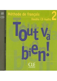 Tout va bien 2 CD audio /2/ - Tout va bien 1 ćwiczenia + CD audio - Nowela - Do nauki języka francuskiego - 