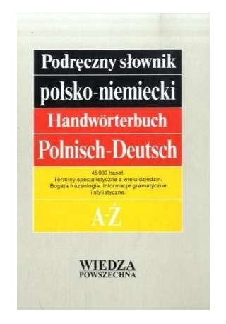 Słownik podręczny polsko-niemiecki 