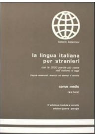 Lingua italiana per stranieri medio podręcznik - Wyprzedaże - Nowela - - 