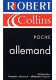 Dictionnaire poche francais-allemand vv Robert&Collins