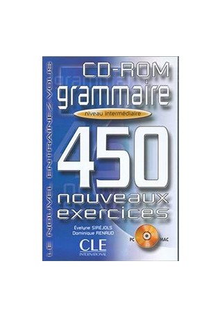 CD ROM Grammaire 450 exercices niveau intermediaire 
