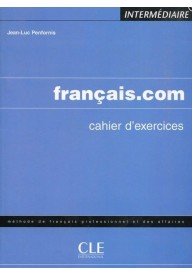 Francais.com intermediaire ćwiczenia - Francais sur objectif universitaire podręcznik + DVD - - 