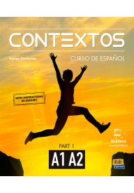 Contextos A1/A2 podręcznik do nauki hiszpańskiego dla uczniów z angielskim + wersja cyfrowa - Aventuras para 3 mision en la Pampa + audio do pobrania Edelsa - Książki i podręczniki - język hiszpański - 