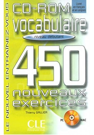 CD ROM Vocabulaire 450 exercices debutant 