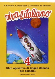 Viva l`italiano 4 podręcznik - In bocca al lupo ragazzi 1 płyta CD audio - Nowela - Do nauki języka włoskiego - 