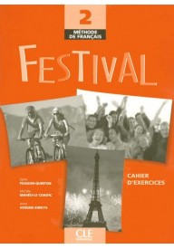Festival 2 ćwiczenia + CD audio - Generation A2 podręcznik + ćwiczenia + CD mp3 + DVD - Nowela - Do nauki języka francuskiego - 