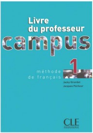 Campus 1 poradnik metodyczny /nowe wydanie/ - "Interculturel en classe" Chaves Rose - Marie PUG język francuski - - 