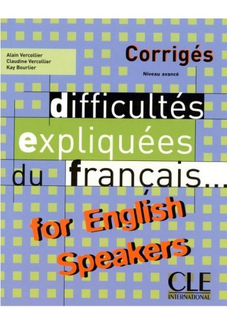 Difficultes expliquees du francais for English Speakers corr 