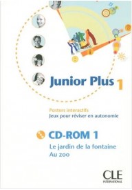 Junior Plus 1 CD-ROM - Dyktanda w języku francuskim - Księgarnia internetowa - Nowela - - 
