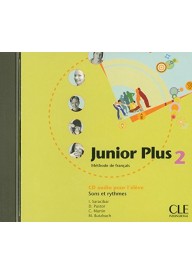 Junior Plus 2 CD audio /1/ - Litterature progressive de la francophonie Niveau intermediaire A2-B1 klucz - Nowela - - 