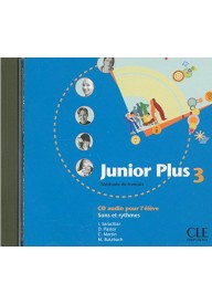 Junior Plus 3 CD audio /1/ - Testy różnicujące poziom A1 Język francuski - - 