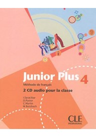 Junior Plus 4 CD audio /3/ - Testy różnicujące poziom A1 Język francuski - - 