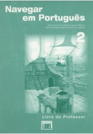 Navegar em Portuguse 2 poradnik metodyczny - "Ola Como esta" autorstwa Leonete Carmo podręcznik do portugalskiego. - - 