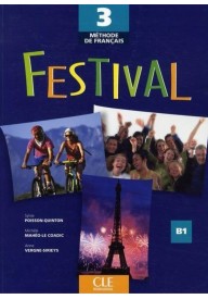 Festival 3 podręcznik - Festival 3 ćwiczenia + CD audio - Nowela - - 