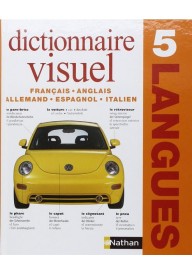 Dictionnaire visuel 5 langues - Dictionnaire poche francais-arabe - Nowela - - 