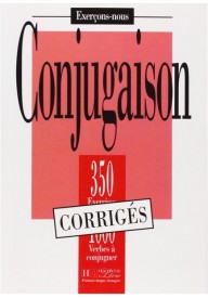 Conjugaison 350 exercices corrige - Wyprzedaże - Nowela - - 