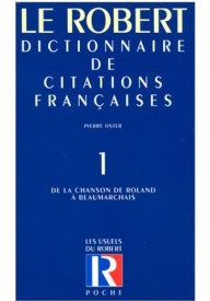 Dictionnaire poche citations francaises t.1 - Petit Robert de la langue francaise 2023 Słownik języka francuskiego - Nowela - - 