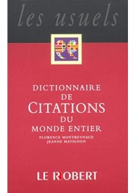Dictionnaire poche citations du monde entier - Petit Robert micro poche - Nowela - - 