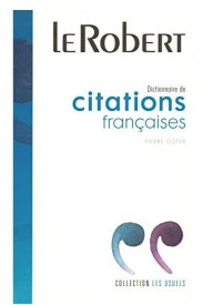 Dictionnaire usuels de citations francaises - Petit Robert de la langue francaise 2023 Słownik języka francuskiego - Nowela - - 