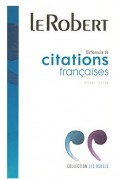 Dictionnaire usuels de citations francaises