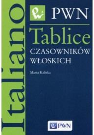 Tablice czasowników włoskich + Idiomy polsko-włoskie - PWN - Nowela - - 