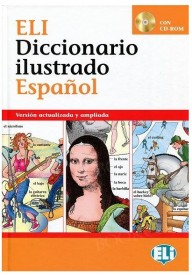 Diccionario ilustrado Espanol + CD Rom - Wyprzedaże - Nowela - - 