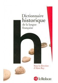 Dictionnaire Historique de la Langue Francaise - "Petit Robert des noms propres Dictionnaire illustre" słownik francuski - - 