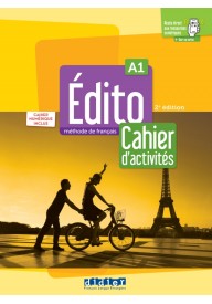 Edito A1 ćwiczenia + wersja cyfrowa + zawartość online ed. 2022 - Edito Nouveau B2 podręcznik + płyta CD i DVD (wyd.2015) - Nowela - Do nauki języka francuskiego - 