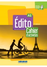 Edito A1 ćwiczenia + zawartość online ed. 2022 - Edito Nouveau B2 podręcznik + płyta CD i DVD (wyd.2015) - Nowela - Do nauki języka francuskiego - 