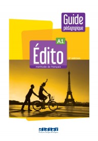 Edito A1 przewodnik metodyczny + zawartość online ed. 2022 - Edito A1 podręcznik+DVD - Nowela - Do nauki języka francuskiego - 