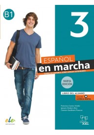 Nuevo Espanol en marcha 3 ed. 2022 podręcznik do nauki języka hiszpańskiego - Nuevo Espanol en marcha 3 podręcznik + CD audio - Nowela - Do nauki języka hiszpańskiego - 