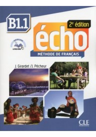 Echo B1.1 podręcznik + płyta MP3 2 edycja - Echo A2 CD audio /2/ - Nowela - Do nauki języka francuskiego - 