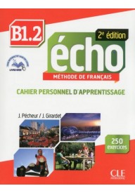 Echo B1.2 podręcznik + płyta DVD 2 edycja - Echo B1.1 ćwiczenia + CD audio 2 edycja - Nowela - Do nauki języka francuskiego - 