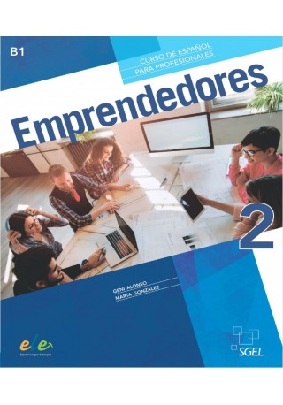 Emprendedores 2 podręcznik + ćwiczenia + zawartość online B1 - Do nauki języka hiszpańskiego