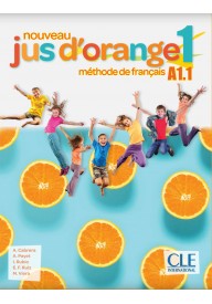 Jus d'orange nouveau 1 A1.1 2xCD audio - Dzieci - Język francuski - Podręczniki - Szkoły językowe (2) - Nowela - - Do nauki francuskiego dla dzieci.
