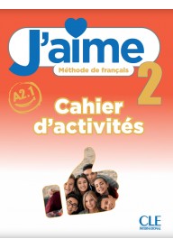 J'aime 2 ćwiczenia do francuskiego dla młodzieży A2.1 - Nouveau Pixel 1|podręcznik do francuskiego. Młodzież. Szkoła podstawowa. Poziom A1. Księgarnia Nowela - Do nauki języka francuskiego - 