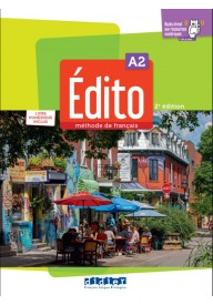 Edito A2 podręcznik + wersja cyfrowa + zawartość online ed. 2022 - Seria Edito - Nowela - - 