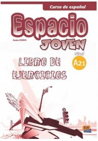Espacio Joven A2.1 PW zeszyt ćwiczeń - Espacio Joven A1 | podręcznik | wieloletni | język hiszpański|szkoła podstawowa | klasa 7 - Do nauki języka hiszpańskiego - 