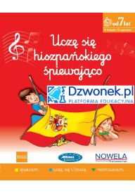 Uczę się hiszpańskiego śpiewająco. Ebook na platformie dzwonek.pl. Kurs języka hiszpańskiego dla dzieci od 7 lat. Kod - VA BENE! 8 interaktywny podręcznik na platformie dzwonek.pl kl 8. kod - ePodręczniki, eBooki, audiobooki - 