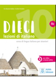 Dieci B2 podręcznik - Qui italia.it livello elementare A1 - A2 podręcznik + MP3 - Nowela - Do nauki języka włoskiego - 