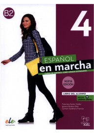 Nuevo Espanol en marcha 4 ed. 2022 podręcznik do nauki języka hiszpańskiego - Nuevo Espanol en marcha basico A1+A2 ćwiczenia + CD audio - Nowela - Do nauki języka hiszpańskiego - 