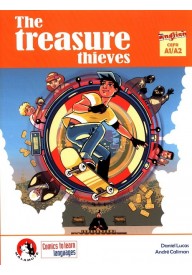 The treasure thieves - Comics to learn languages A1/A2 - Literatura - Nowela - - 