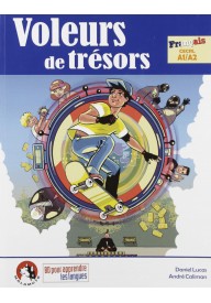 Voleurs de tresors: bd pour apprendre les langues A1/A2 - Komiksy francuskie dla dzieci - Księgarnia internetowa (3) - Nowela - - 