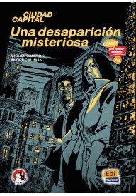 Una desaparicion misteriosa A1 Comics para aprendar - Hiszpańskie lektury uproszczone dla dorosłych i młodzieży - Księgarnia internetowa - Nowela - - 