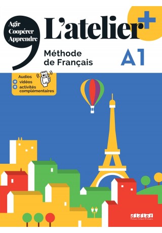 Atelier plus A1 podręcznik + wersja cyfrowa + didierfle.app - Do nauki języka francuskiego