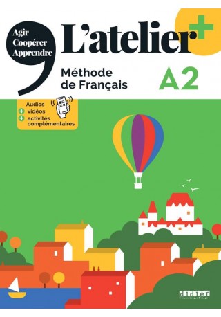 Atelier plus A2 podręcznik + didierfle.app - Do nauki języka francuskiego
