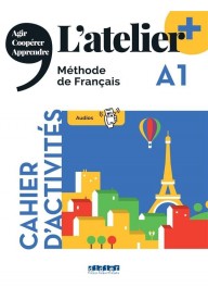 Atelier plus A1 ćwiczenia + didierfle.app - Atelier A1 podręcznik + DVD-ROM - Nowela - Do nauki języka francuskiego - 