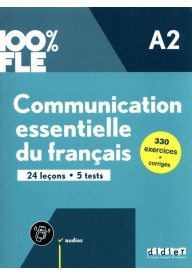 100% FLE Communication essentielle du francais A2 książka do nauki języka francuskiego - Expression et styl corriges - Nowela - - 