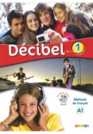 Decibel 1 kl.7 podręcznik + płyta MP3 - Seria Decibel | Francuski Szkoła podstawowa klasa 7-8 - Nowela - - Do nauki języka francuskiego